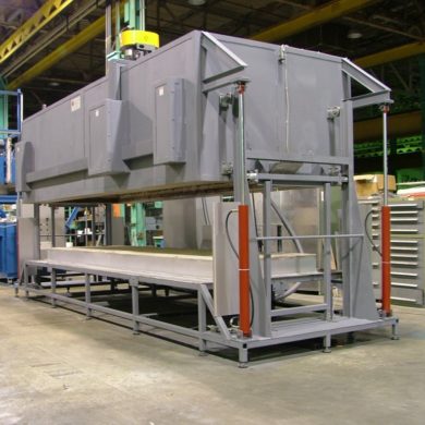Aluminum Processing Indutrial Batch Oven