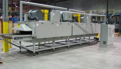 Industrial ovens - Electric conveyor oven and controls system