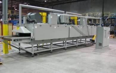 Industrial ovens - Electric conveyor oven and controls system