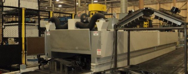 Industrial Pallet Conveyor Belt Oven and Return Conveyor