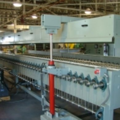 Roller Conveyor Flat Glass Oven Industrial