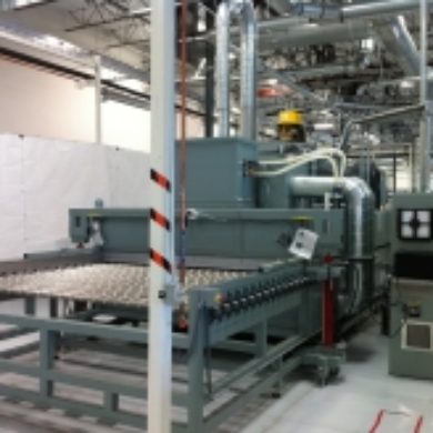 Glass Processing Roller Conveyor Oven and Cooler