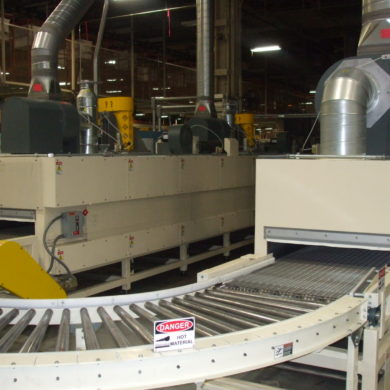 Mastic Conveyor Oven Cooler Contols